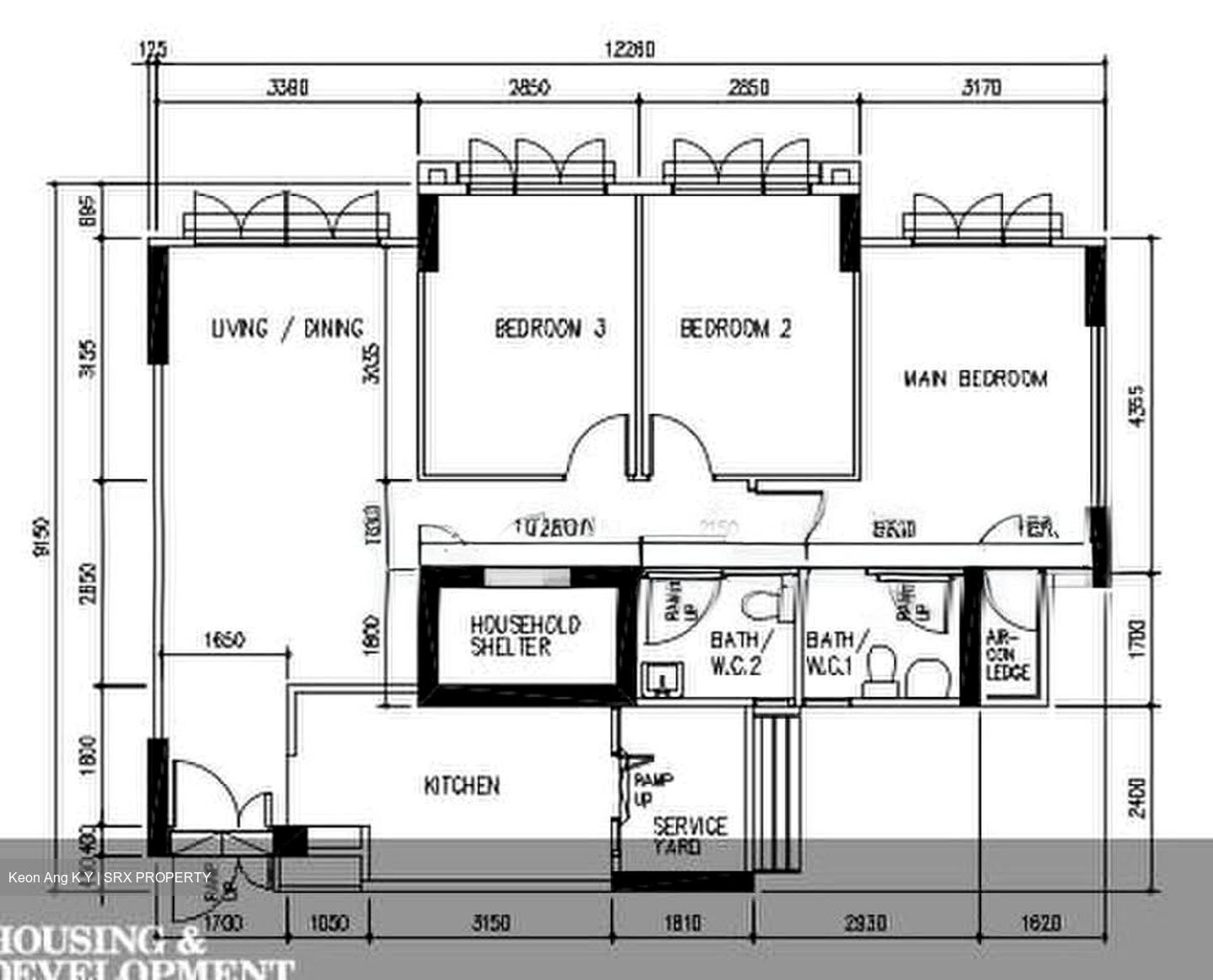 Blk 430B Orchid Spring @ Yishun (Yishun), HDB 4 Rooms #574458981